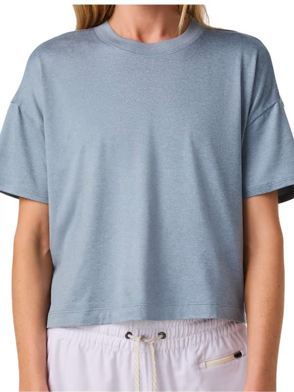 Vuori cropped boxy tshirt in